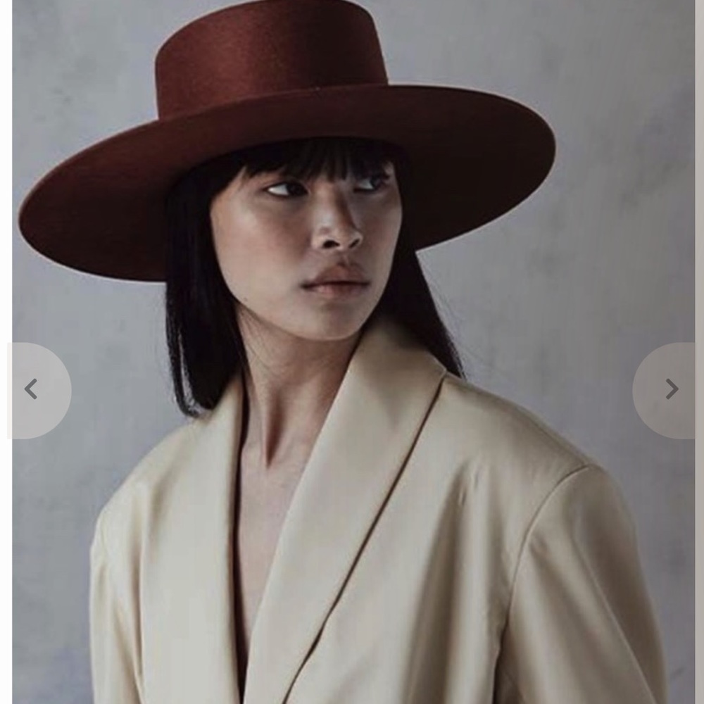 Brand New Janessa Leone Alea Wool Hat